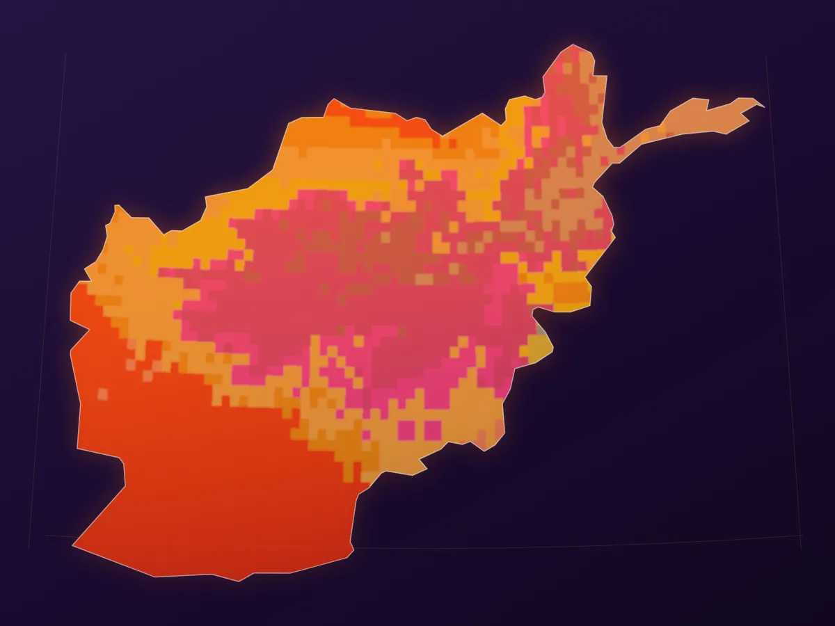 Map of Afghanistan