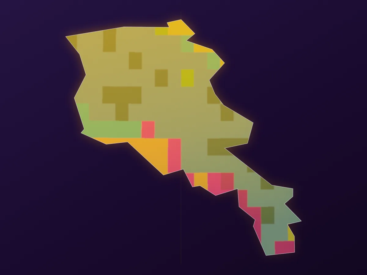 Map of Armenia