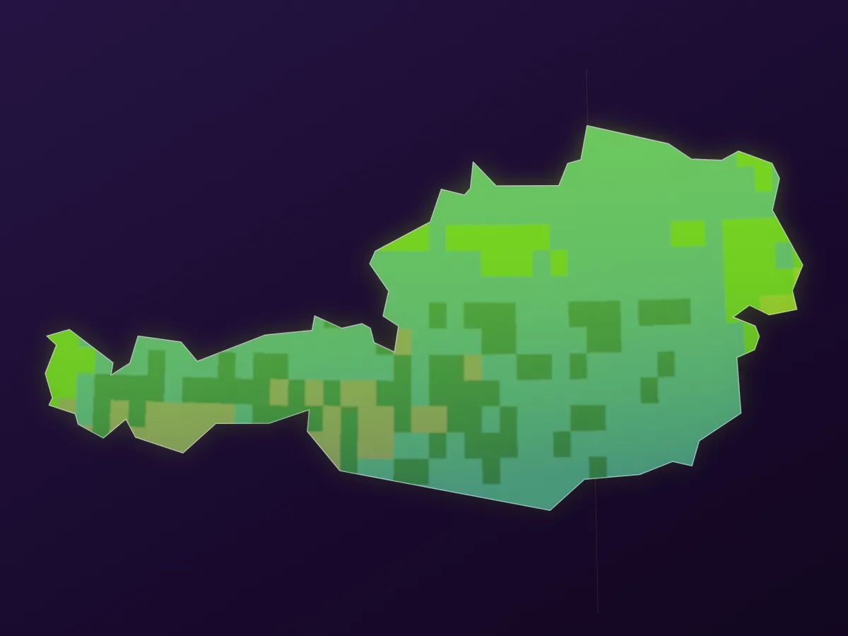 Map of Austria