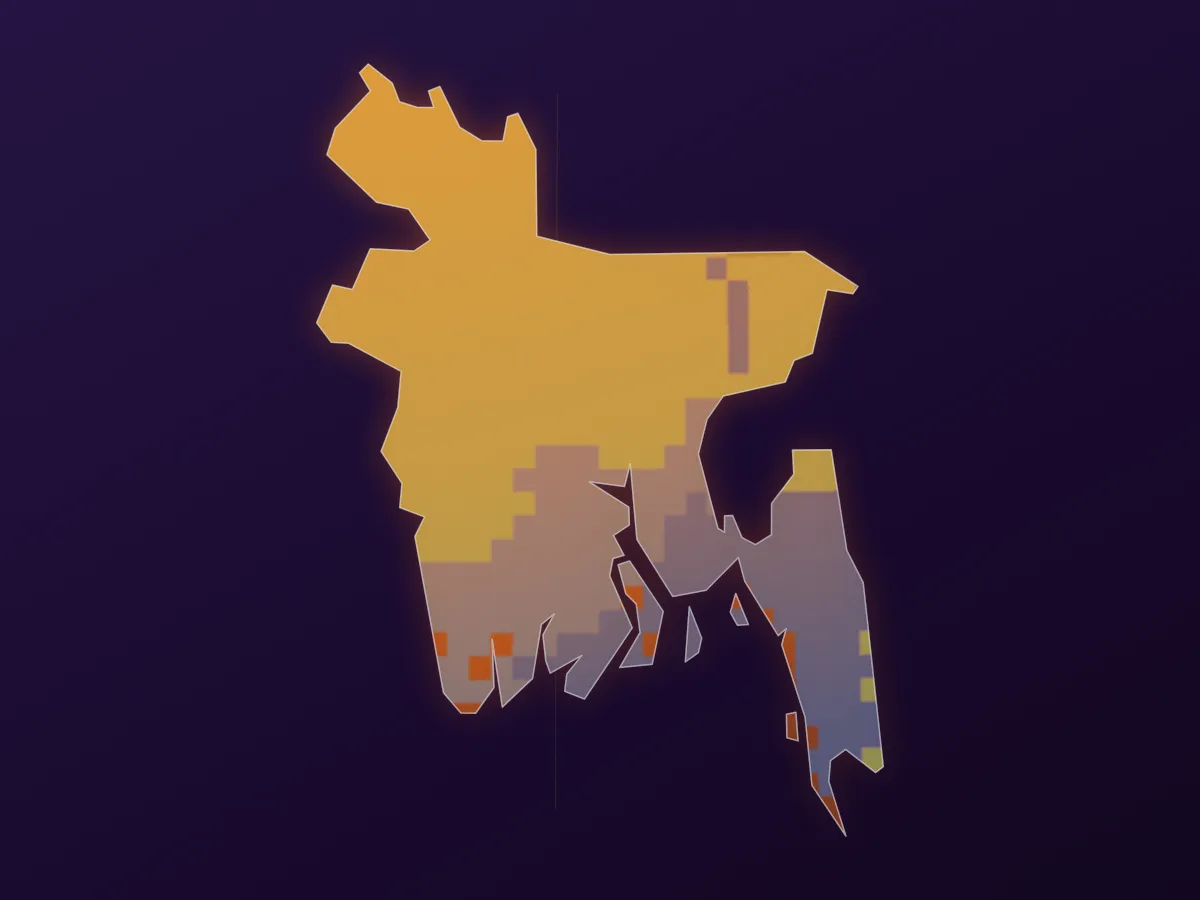 Map of Bangladesh