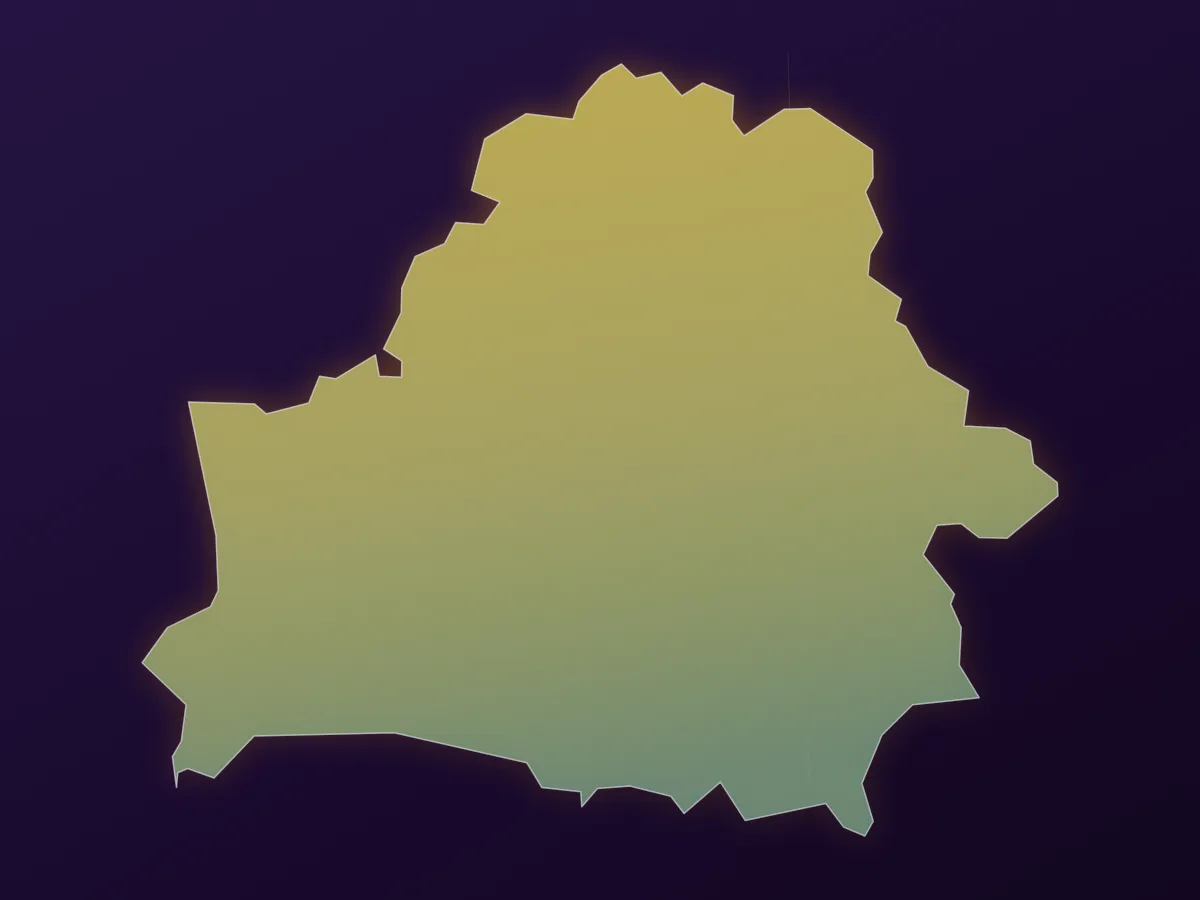 Map of Belarus