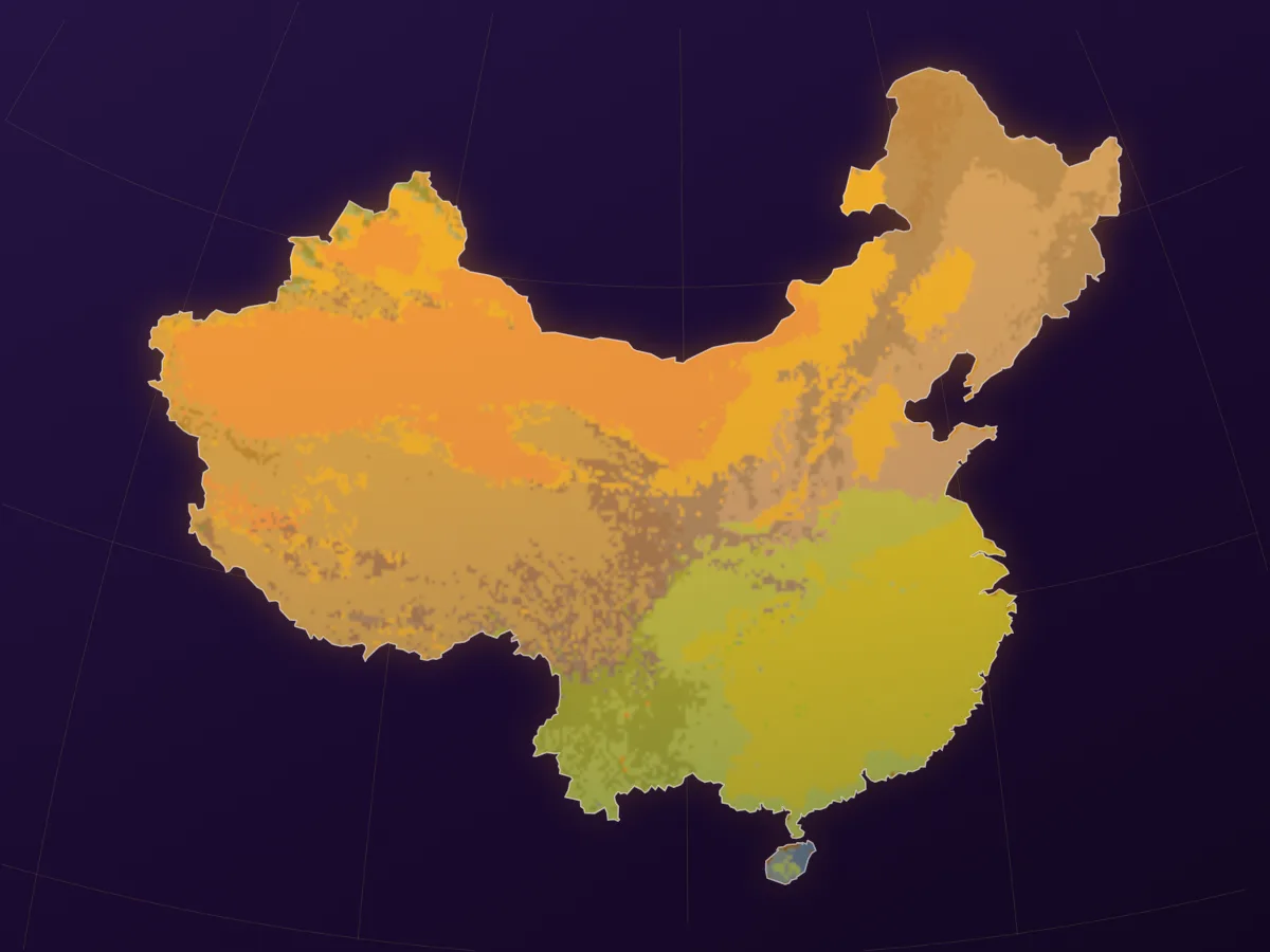 Map of China