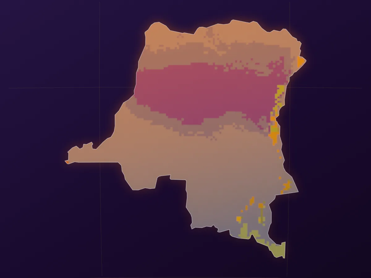Map of Dem. Rep. Congo