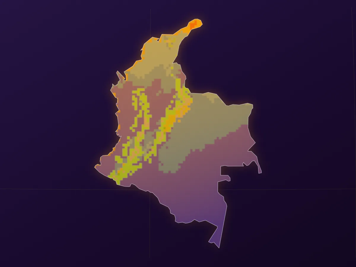 Map of Colombia
