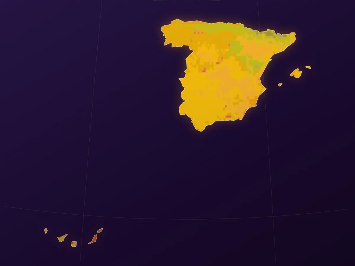 Map of Spain