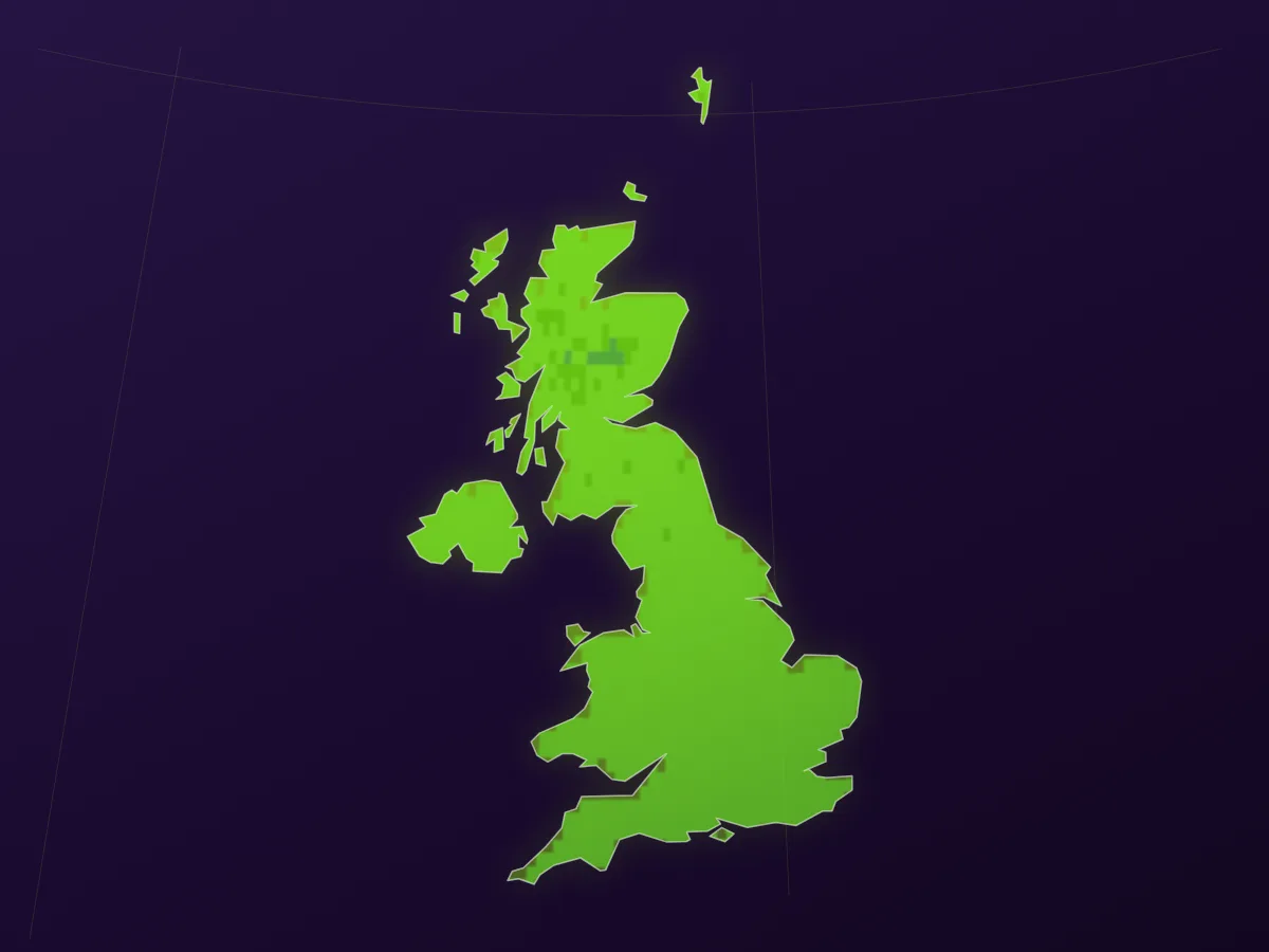 Map of United Kingdom