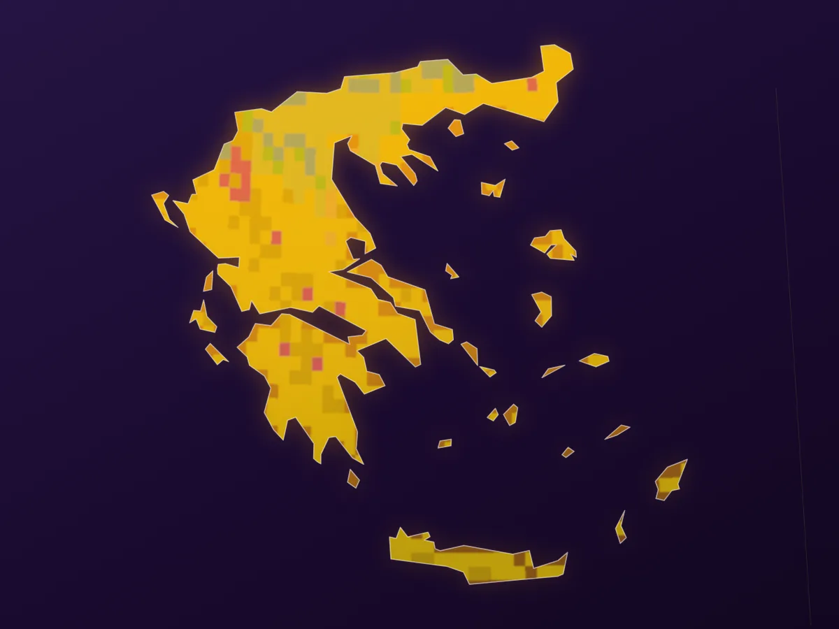 Map of Greece