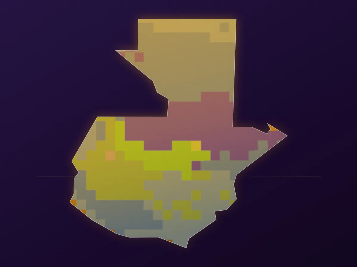 Map of Guatemala