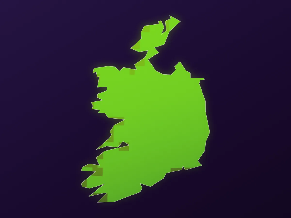 Map of Ireland