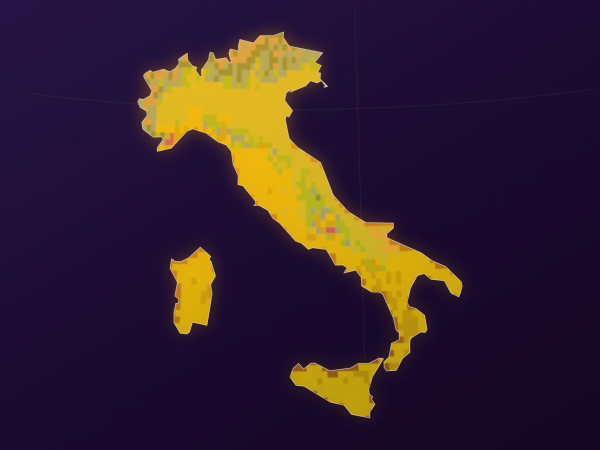 Map of Italy