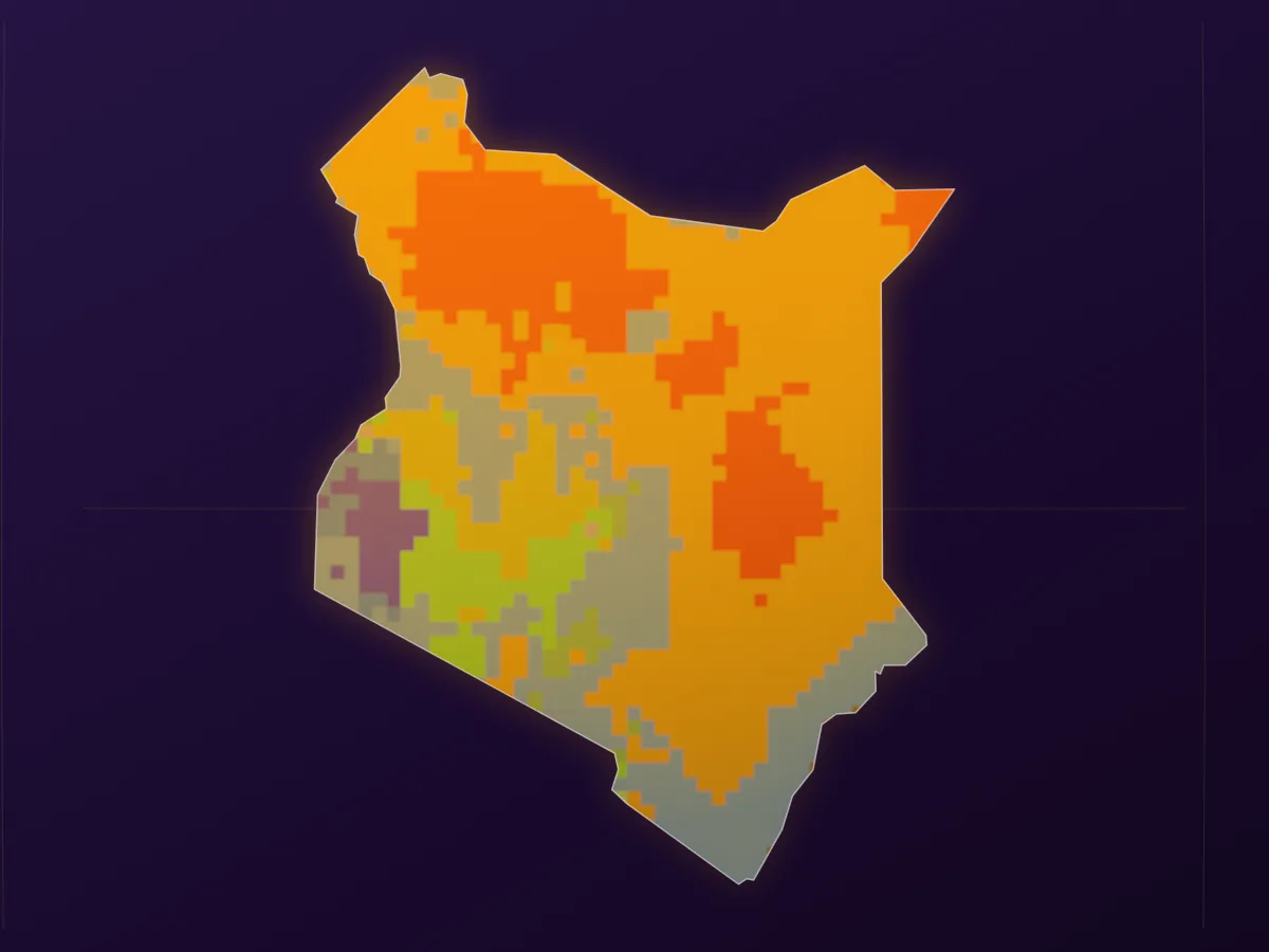Map of Kenya