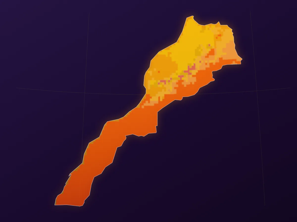 Map of Morocco