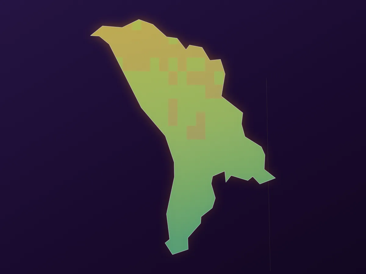 Map of Moldova