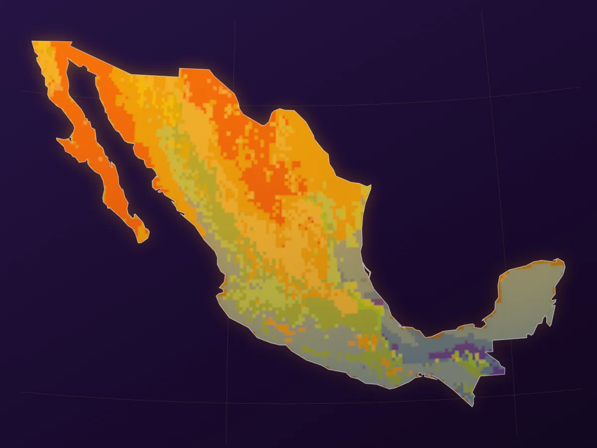 Map of Mexico