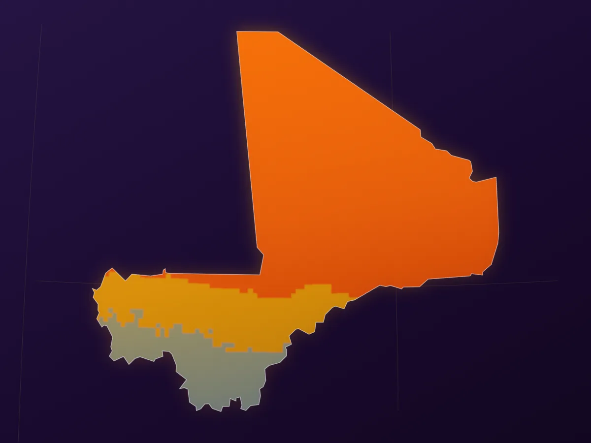 Map of Mali