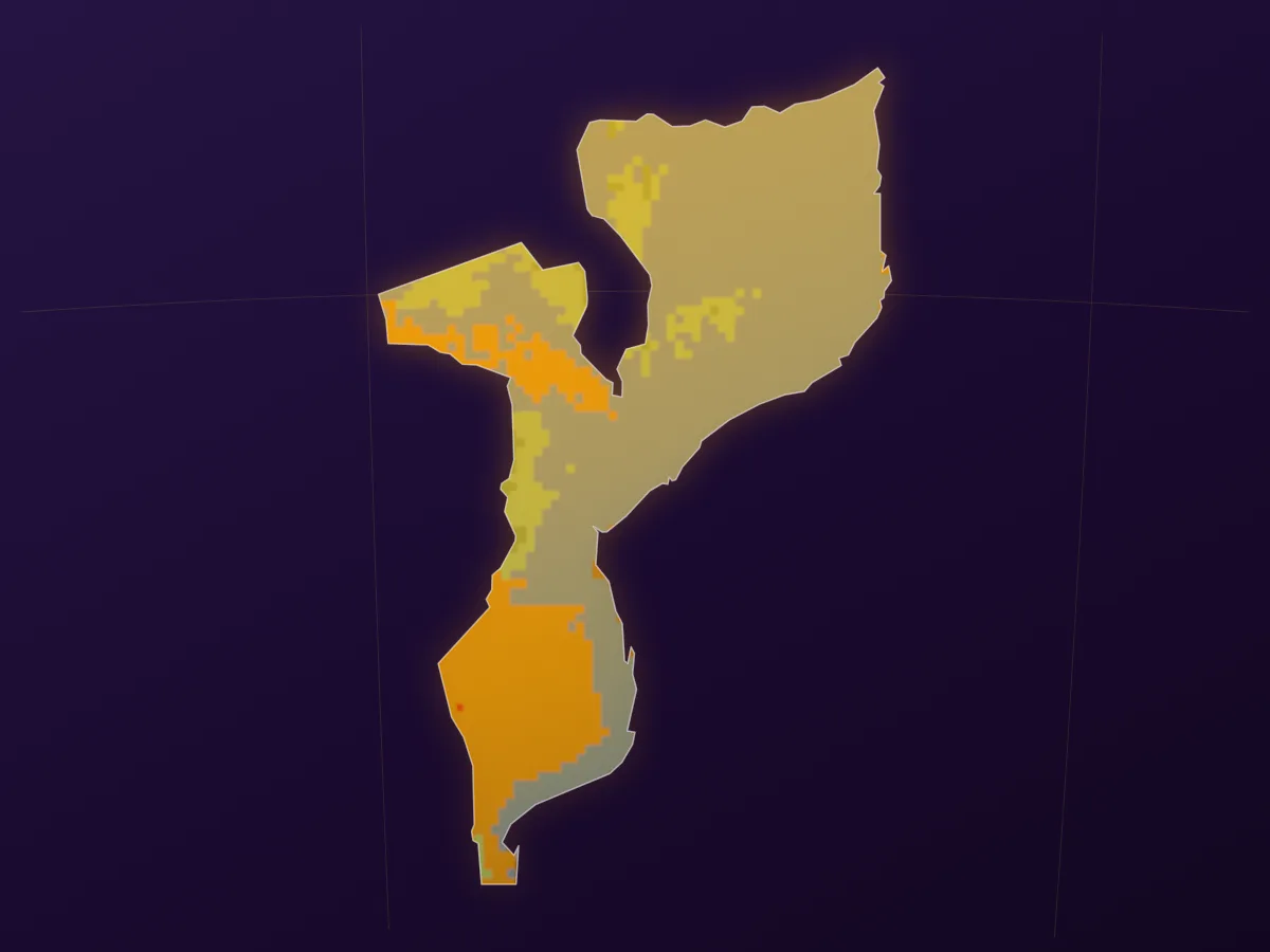 Map of Mozambique