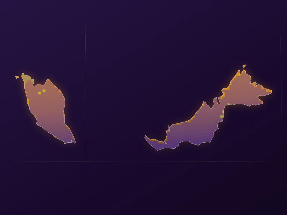 Map of Malaysia