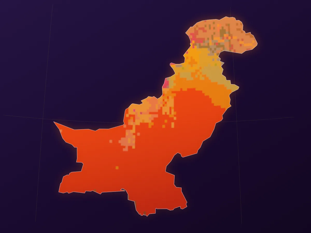 Map of Pakistan
