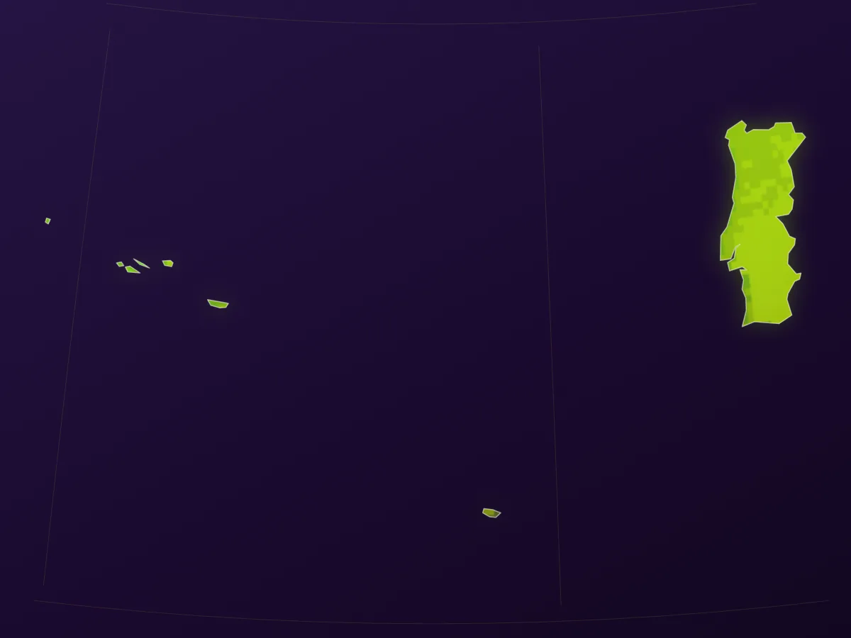 Map of Portugal