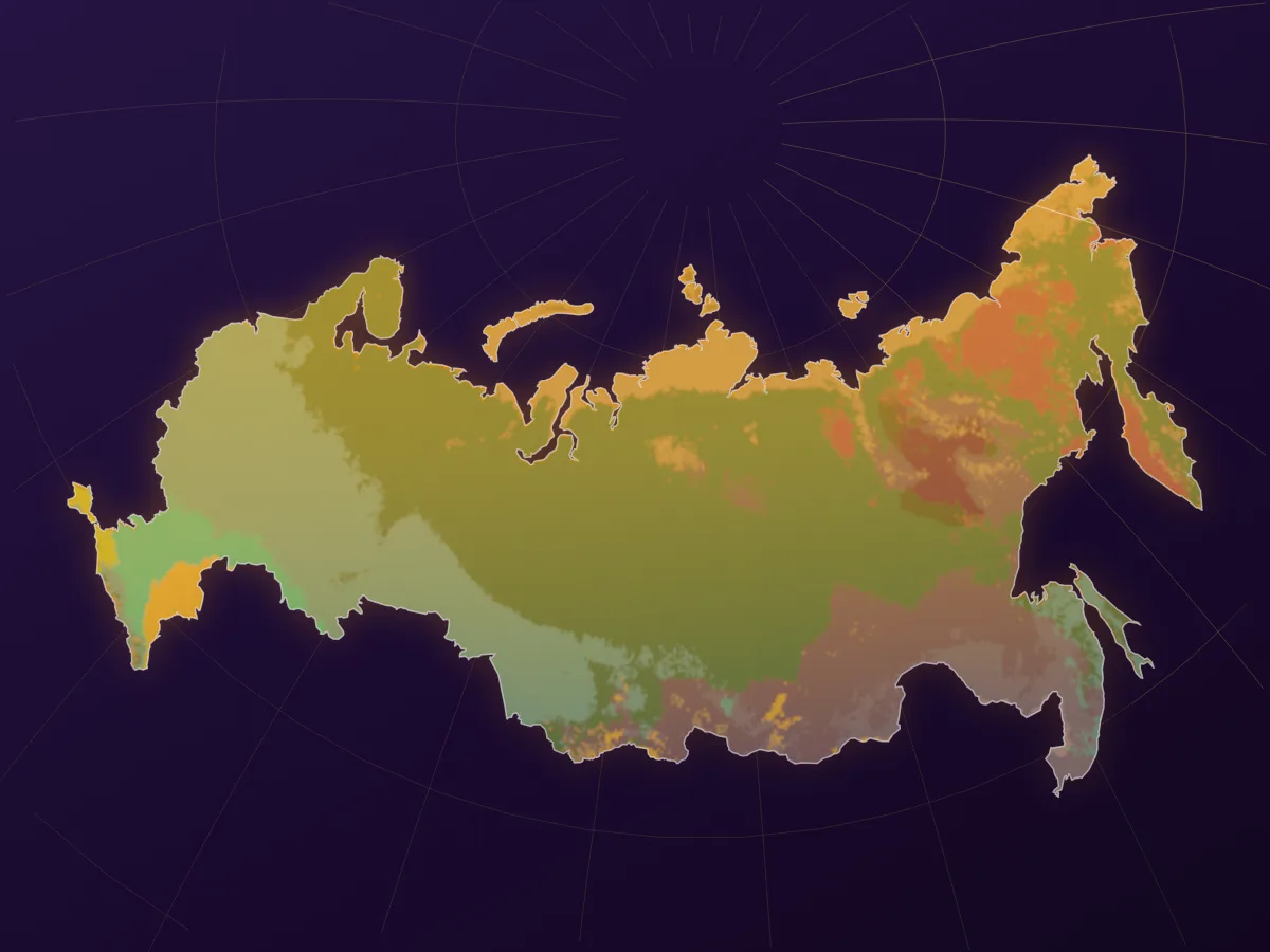 Map of Russia