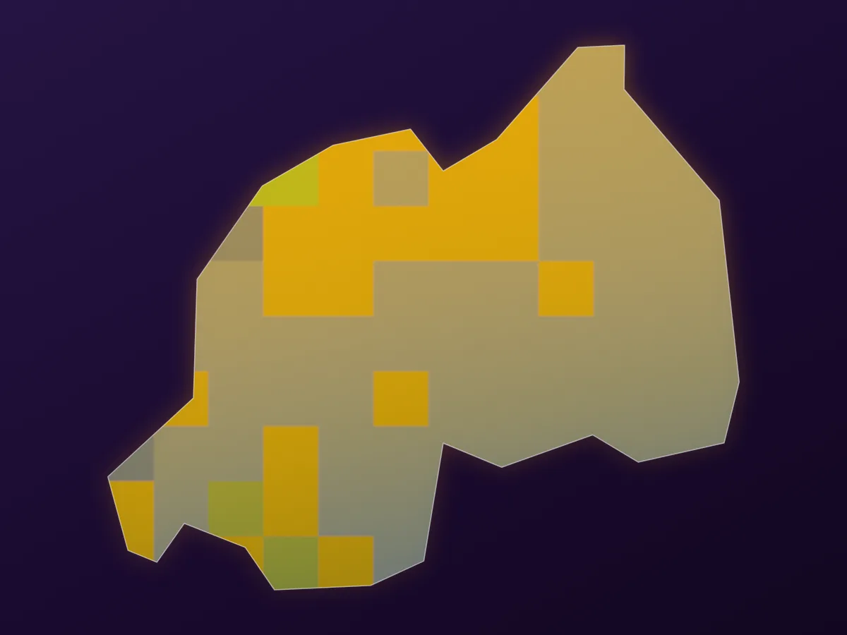 Map of Rwanda