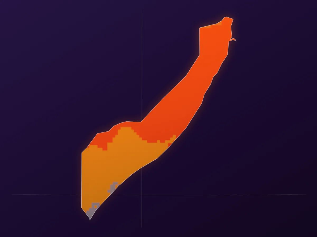 Map of Somalia