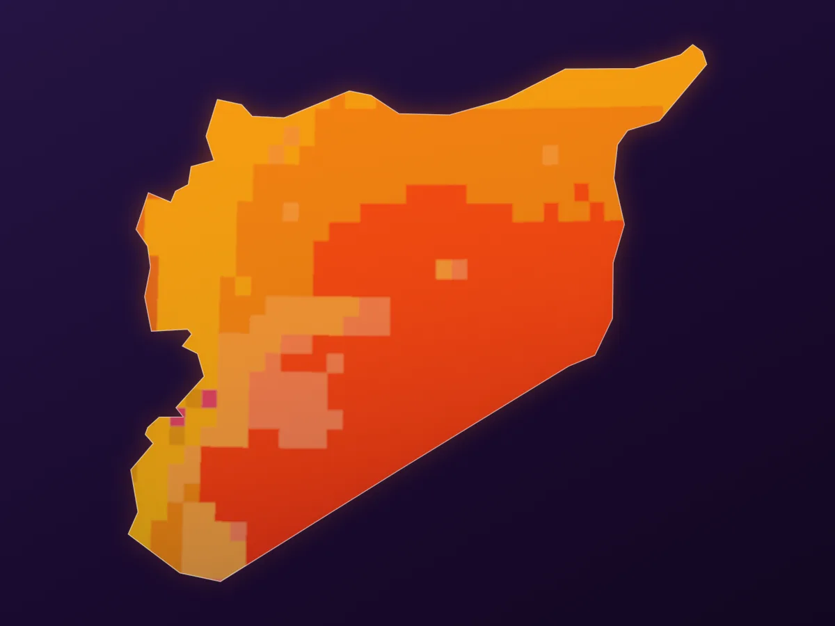 Map of Syria