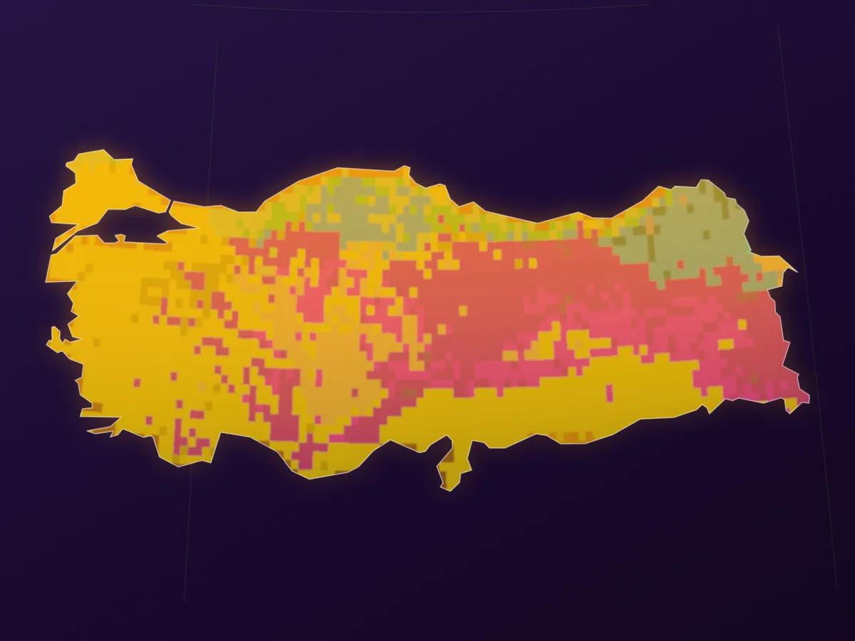 Map of Turkey