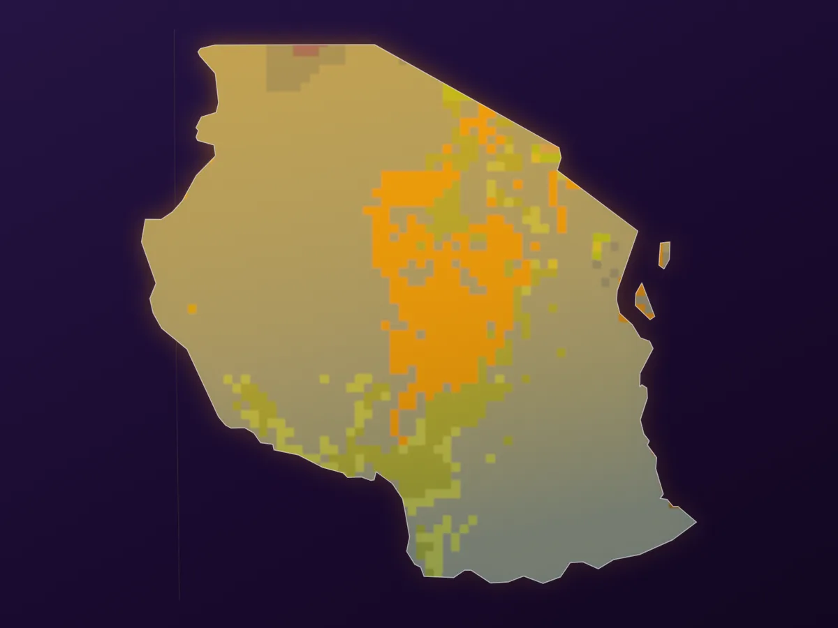 Map of Tanzania