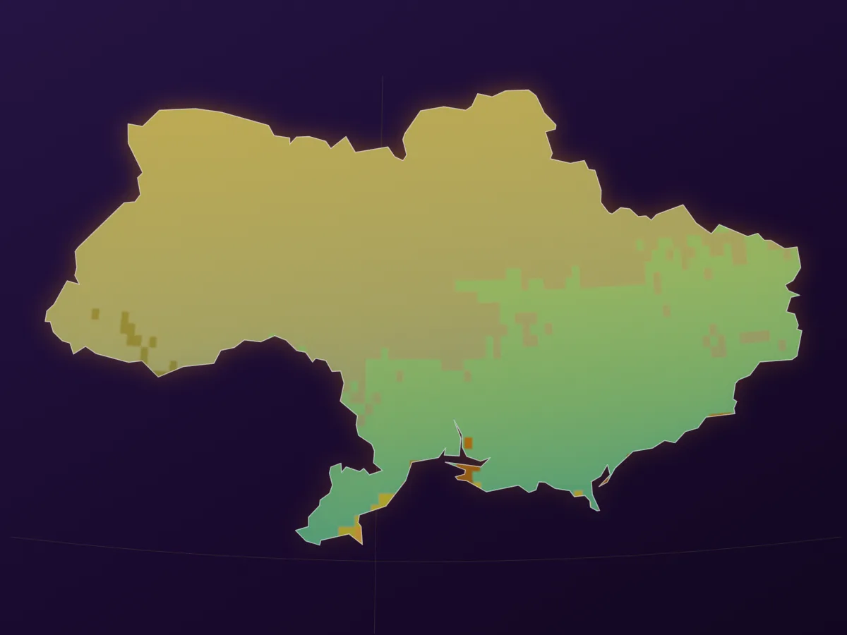 Map of Ukraine