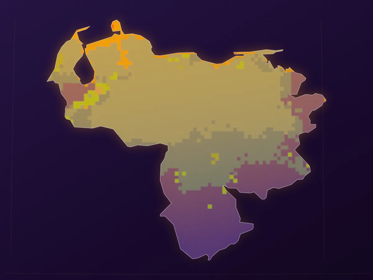 Map of Venezuela